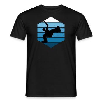 Hip Hop Breakdance Bboy Hiphop Femmes Bgirl - T-shirt homme - noir - Devant - AI Model Male 178 light (178cm)