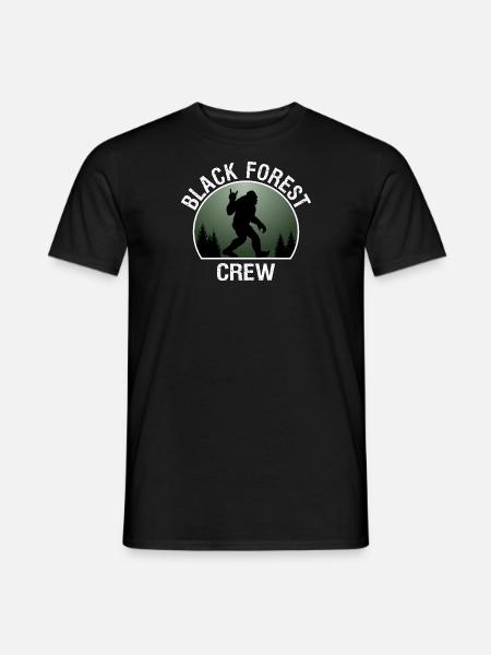 Black Forest Crew - Männer T-Shirt - Schwarz