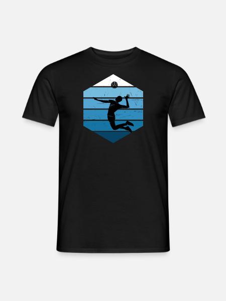 Pallavolo maschile Pallavolo Pallavolo - T-shirt uomo - nero