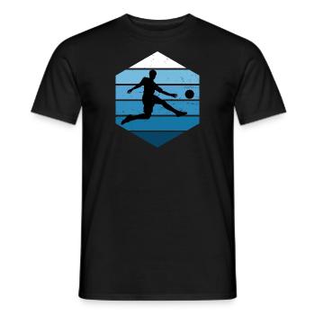 Football Game Women's Football Men's Football Games - Men's T-Shirt - black - Front - AI Model Male 178 light (178cm)