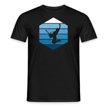 Guitare électrique Femmes Hommes Guitariste Guitariste - T-shirt homme - noir - Devant - AI Model Male 178 light (178cm)