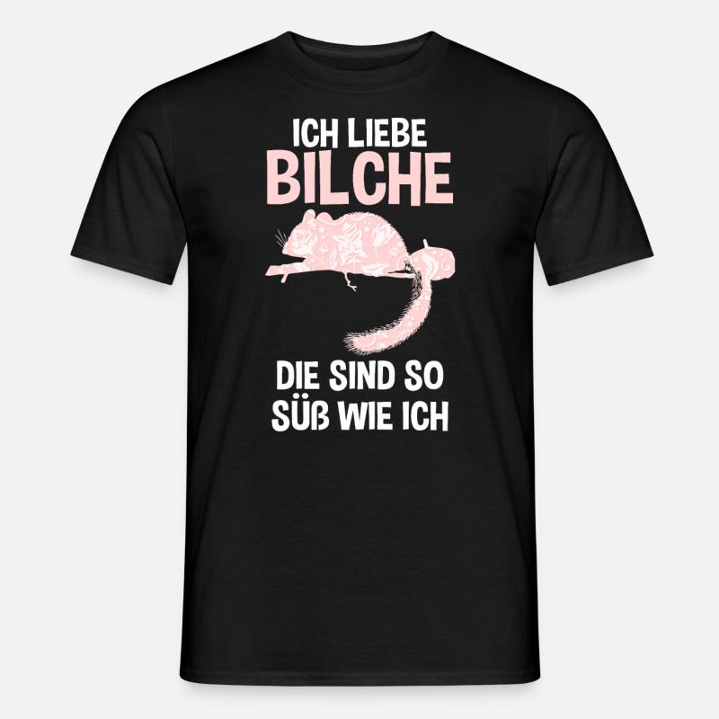 Bilch - Männer T-Shirt - Schwarz