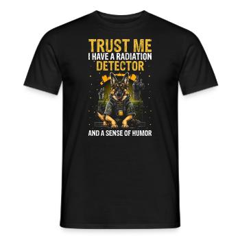 Kernenergie Spruch für Kernenergie - Männer T-Shirt - Schwarz - Vorne - AI Model Male 178 light (178cm)