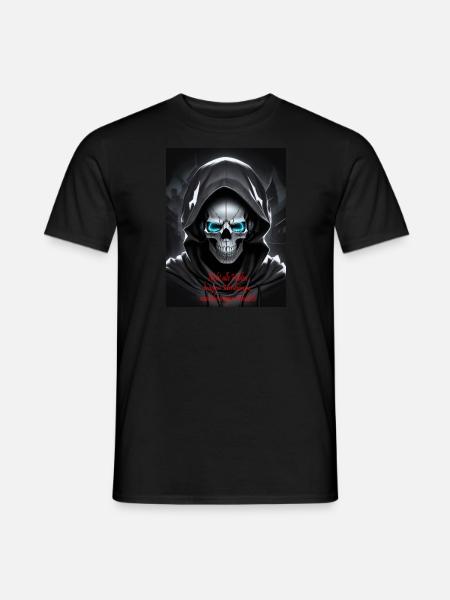 Nicht alle Helden tragen Umhänge manche tragen... - Männer T-Shirt - Schwarz