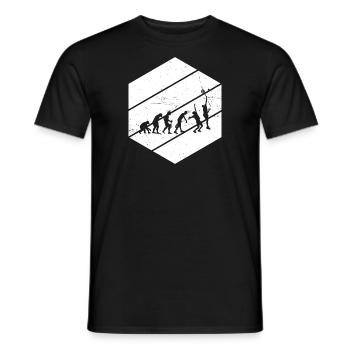 Raquette Sport Femme Raquette De Paddle Homme - T-shirt homme - noir - Devant - AI Model Male 178 light (178cm)