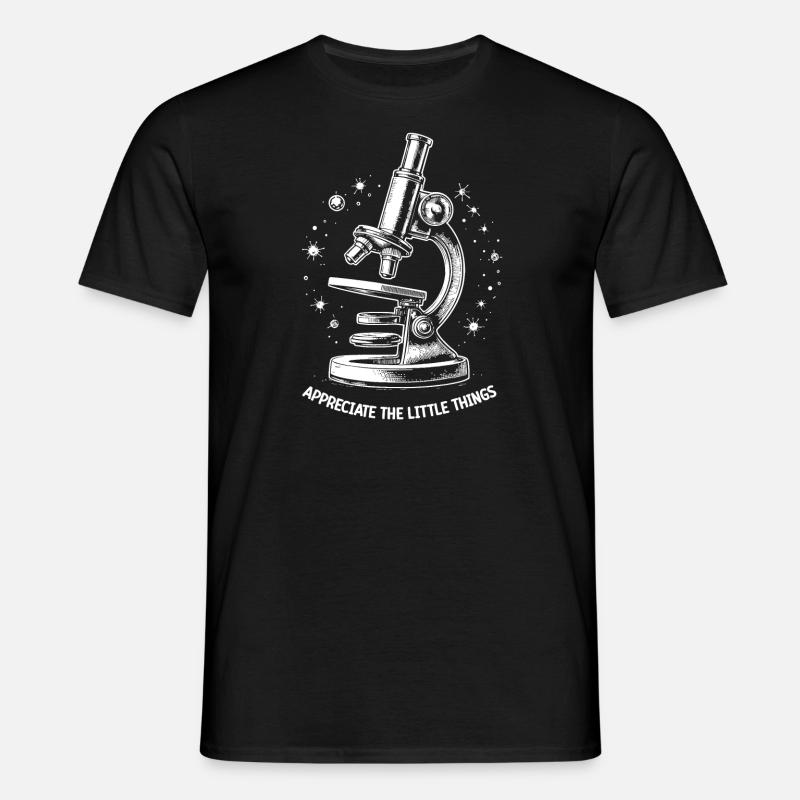 Microscope - Men's T-Shirt - black