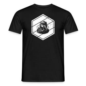 Scuba Diver Free Dive Women's Scuba Diver - Men's T-Shirt - black - Front - AI Model Male 178 light (178cm)