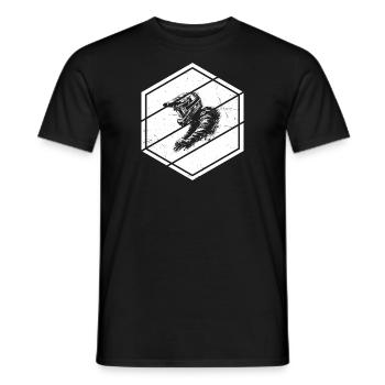 VTT Cyclisme Hommes VTT Cyclisme - T-shirt homme - noir - Devant - AI Model Male 178 light (178cm)