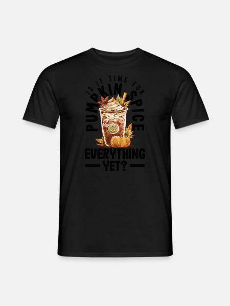 Is It Time Yet? Seasonal - Men's T-Shirt - black