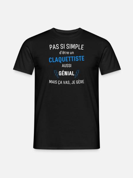 Fantastischer Tap-Player - Männer T-Shirt - Schwarz