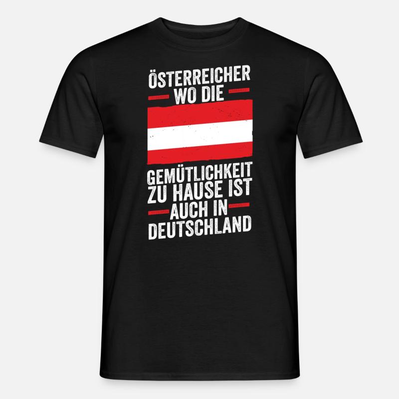 Austrian German Austria - Men's T-Shirt - black
