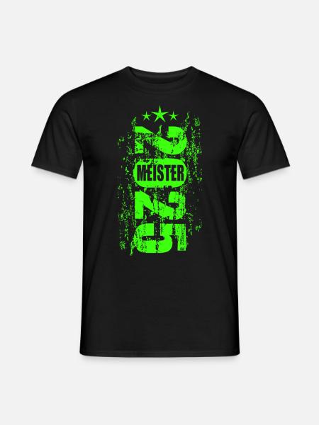 Meister 2025 - Männer T-Shirt - Schwarz