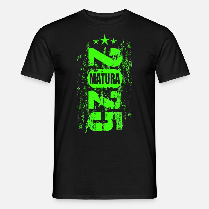Matura 2025 - Männer T-Shirt - Schwarz