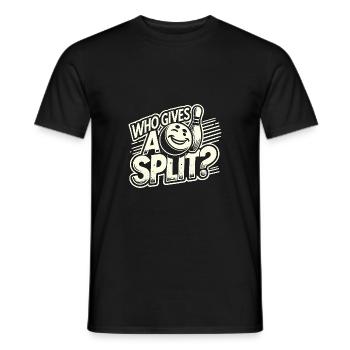 Wen interessiert das schon? - Männer T-Shirt - Schwarz - Vorne - AI Model Male 178 light (178cm)
