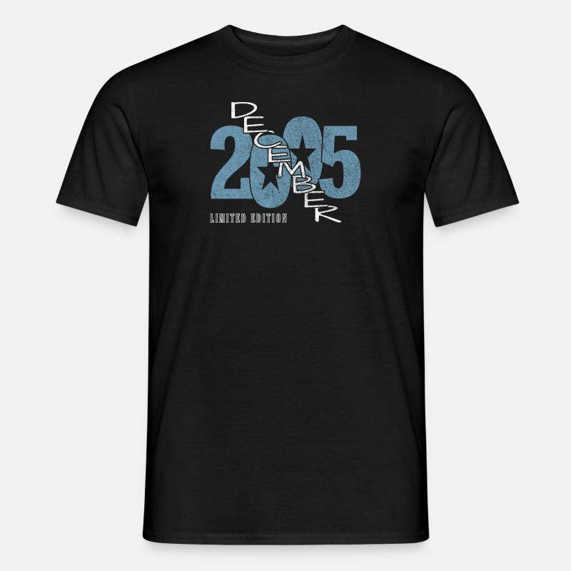Dezember 2005 - Männer T-Shirt - Schwarz