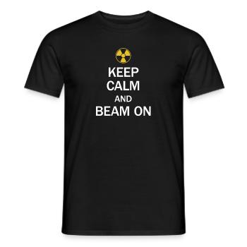Un technicien en radiologie garde son calme et son énergie - T-shirt homme - noir - Devant - AI Model Male 178 light (178cm)