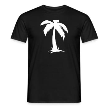 Palme Palm - T-shirt homme - noir - Devant - AI Model Male 178 light (178cm)