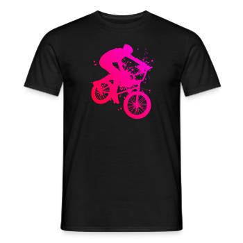 Bike bmx bmx jungen bmx fahrrad Radfahren - Männer T-Shirt - Schwarz - Vorne - AI Model Male 178 light (178cm)
