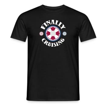 Cruise Cruise Ship - Men's T-Shirt - black - Front - AI Model Male 178 light (178cm)