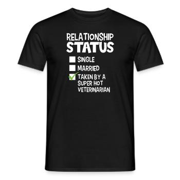 Drôle son et son idée de cadeau vétérinaire - T-shirt homme - noir - Devant - AI Model Male 178 light (178cm)