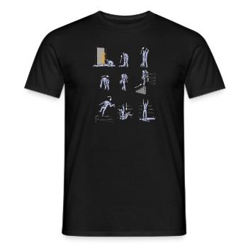 High Risk Maneuver - Men's T-Shirt - black - Front - AI Model Male 178 light (178cm)