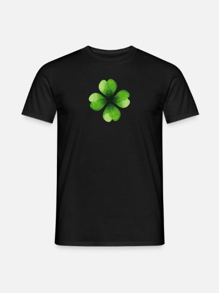 Premium ST PATRICKS DAY T SHIRT, ST PATRICKS DAY I - Men's T-Shirt - black