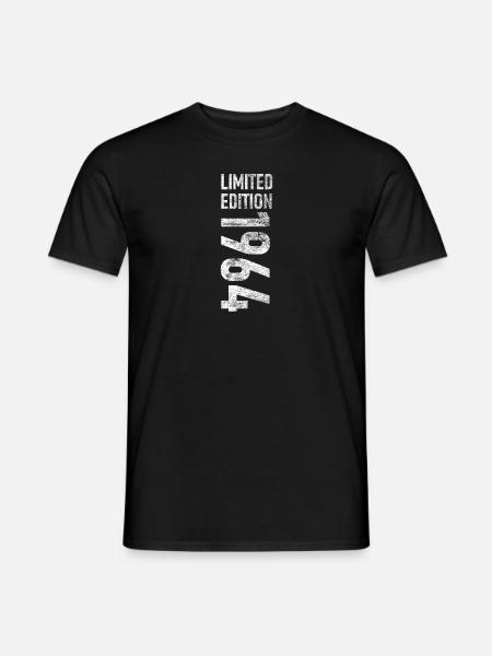 Limited Edition 1964 60th Birthday Gift - Men's T-Shirt - black
