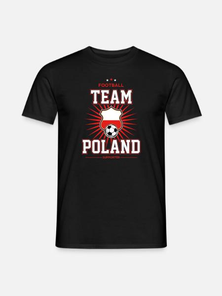 Poland - Men's T-Shirt - black