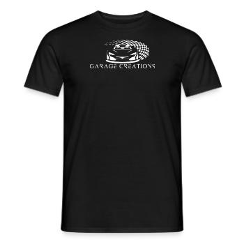 Garage creations - Men's T-Shirt - black - Front - AI Model Male 178 light (178cm)