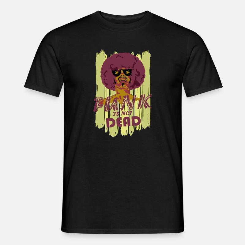 Funk is not dead - Männer T-Shirt - Schwarz