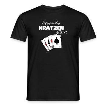 Chemise officielle Scratch - T-shirt homme - noir - Devant - AI Model Male 178 light (178cm)