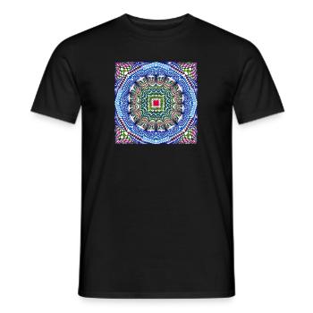 LMNArt - Men's T-Shirt - black - Front - AI Model Male 178 light (178cm)