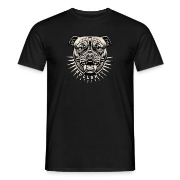 Pitbull - T-shirt homme - noir - Devant - AI Model Male 178 light (178cm)