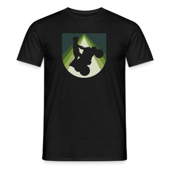 VTT Stunt Motorsport - T-shirt homme - noir - Devant - AI Model Male 178 light (178cm)