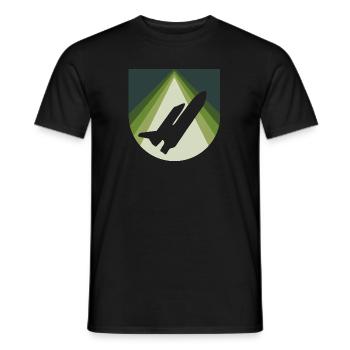 Avion Aerospace Flyer - T-shirt homme - noir - Devant - AI Model Male 178 light (178cm)
