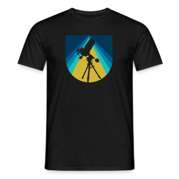 Astrophysik Astrophysik Physik - Männer T-Shirt - Schwarz - Vorne - AI Model Male 178 light (178cm)