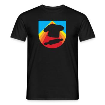 Backwaren Backwaren Backen - Männer T-Shirt - Schwarz - Vorne - AI Model Male 178 light (178cm)
