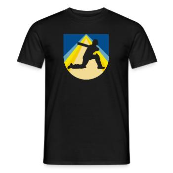 Cricketmannschaft Cricketspieler - Männer T-Shirt - Schwarz - Vorne - AI Model Male 178 light (178cm)