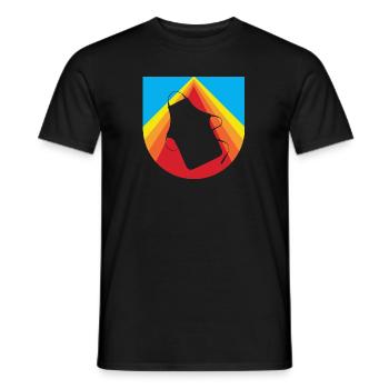 Backen Bäcker Backen - Männer T-Shirt - Schwarz - Vorne - AI Model Male 178 light (178cm)