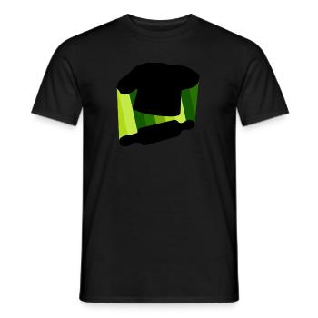 Boulangerie Baker - T-shirt homme - noir - Devant - AI Model Male 178 light (178cm)