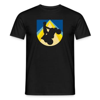 VTT Stuntman Motorsport - T-shirt homme - noir - Devant - AI Model Male 178 light (178cm)