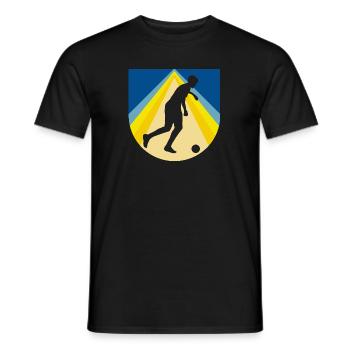 Joueur de futsal Joueur de futsal Équipe de futsal - T-shirt homme - noir - Devant - AI Model Male 178 light (178cm)