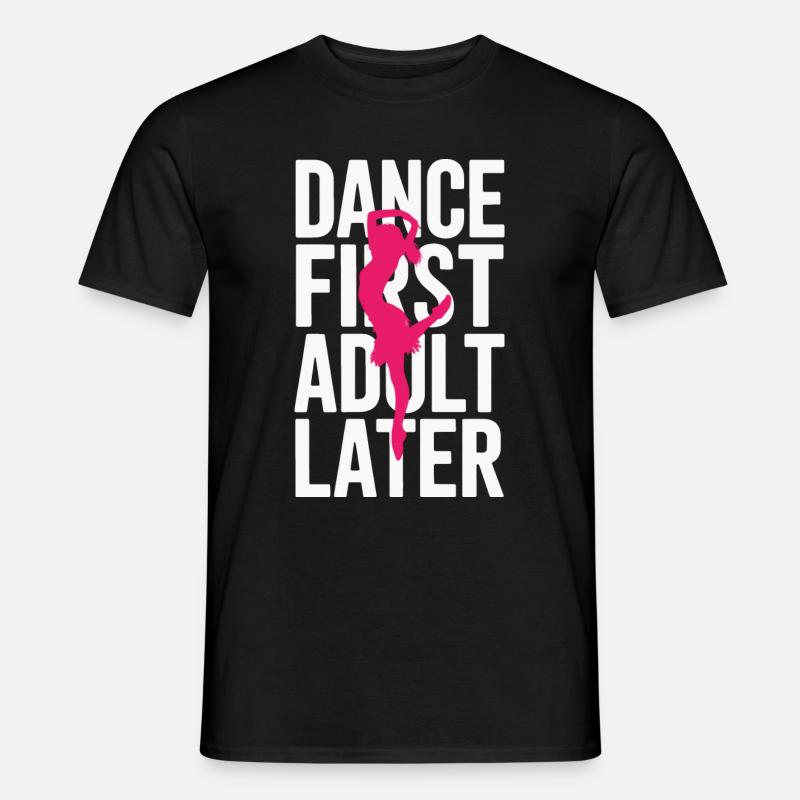 Dancing Dancers Dancing - Men's T-shirt - black