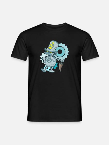Robotter - Men's T-Shirt - black