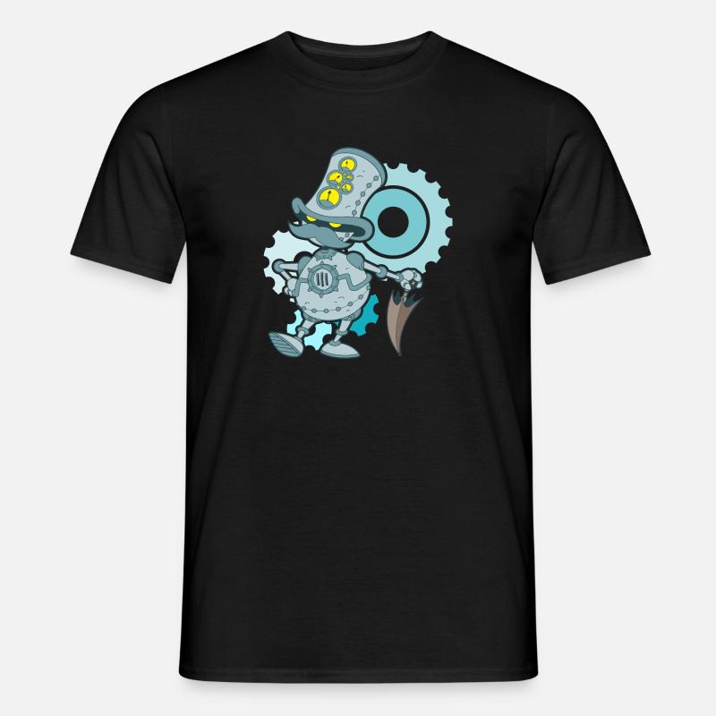 Robotter - Men's T-Shirt - black