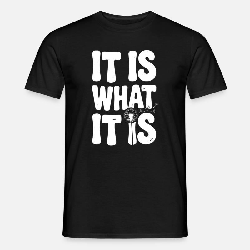 C’est ce que c’est - T-shirt homme - noir