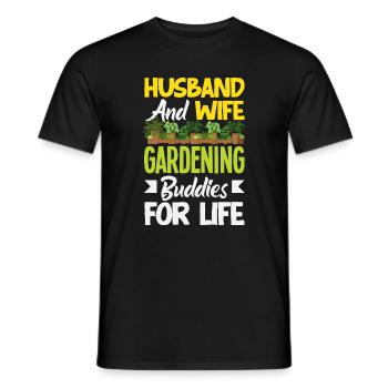 Garten- Und Pflanzenliebhaber Geschenke - Männer T-Shirt - Schwarz - Vorne - AI Model Male 178 light (178cm)