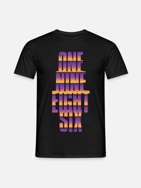 Millésime 1986 - T-shirt homme - noir