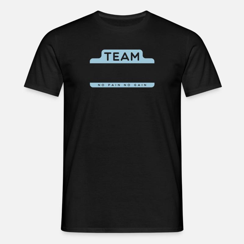 Team - Team - Customizable - Men's T-Shirt - black