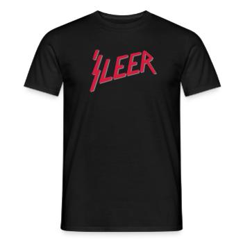 'S LEER – lustige Geschenkidee für Metalfans - Männer T-Shirt - Schwarz - Vorne - AI Model Male 178 light (178cm)